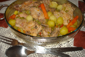Guisado  de coelho