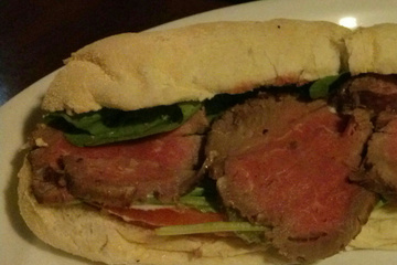 Sanduíche de rosbife
