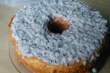 Bolo de leite fervendo