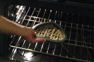 Crostata com geleia