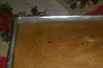 Bolo de amendoim com fubá no liquidificador