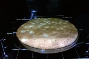 Torta de maçã rápida