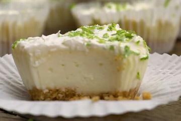 Tortinha cupcake de limão (não vai ao forno)
