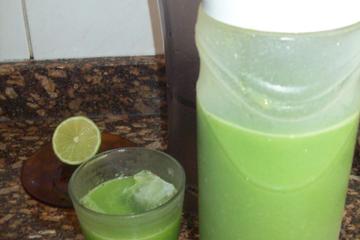 Suco de clorofila