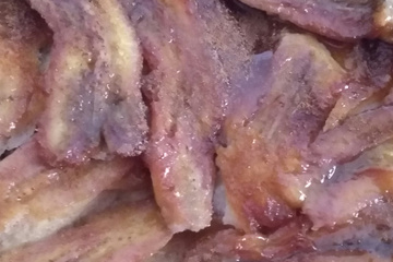 Torta de banana no liquidificador