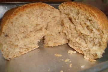 Pão de gérmen e farelo de trigo