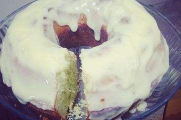 Bolo de gelatina de limão