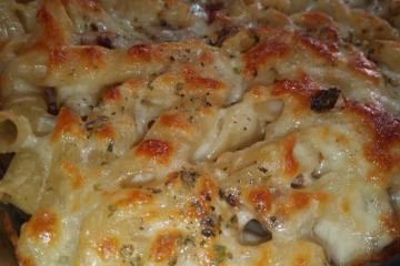Penne ao bacon 