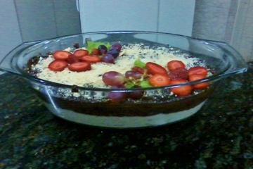 Pavê de biscoito maizena