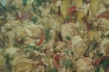 Moqueca de frango à baiana