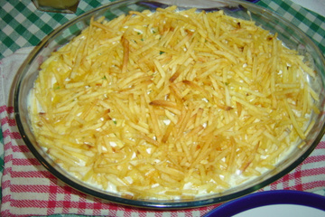 Fricassê saboroso de frango