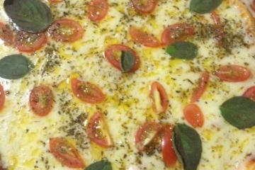 Massa de pizza liquidificador