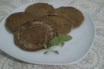 Panqueca integral de abobrinha