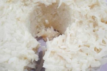 Bolo de tapioca com coco gelado (não vai ao fogo)