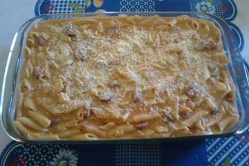 Macarrão de panela de pressão com queijo
