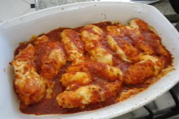 Filé de frango à parmegiana light
