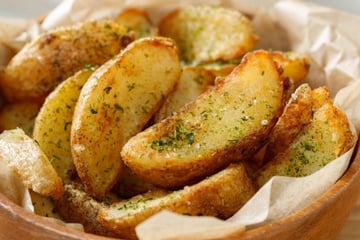 Batata rústica na airfryer