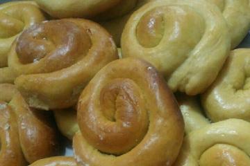 Pão caseiro de leite