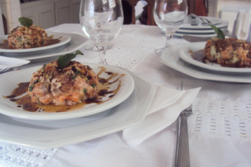 Tartar de salmão do Ferrari