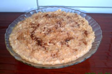 Arroz doce com amendoim