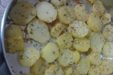 Batatas assadas