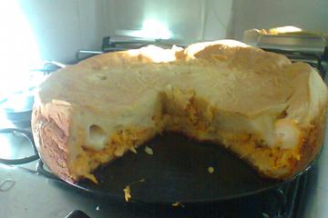 Torta de frango cremosa da Aline