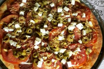 Massa de pizza fácil