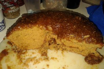 Bolo de açúcar mascavo