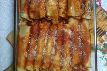 Panqueca básica de carne moída
