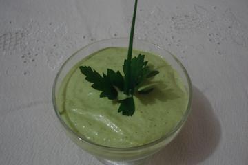 Molho verde delicioso