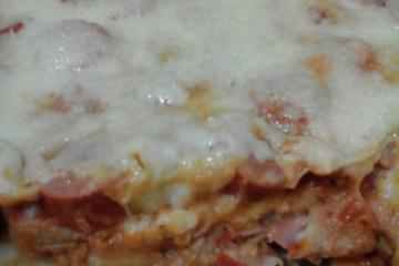 Hot dog de forno