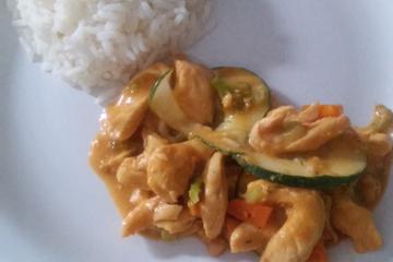 Frango xadrez (pouco calórico)