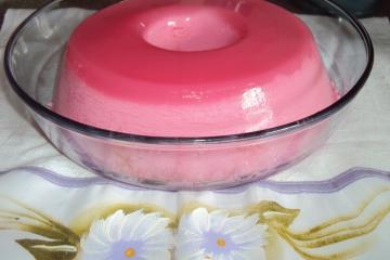 Pudim de gelatina quero mais