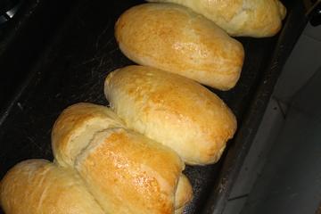 Pão com fermento de bolo