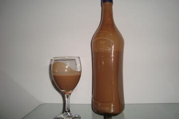 Licor de chocolate
