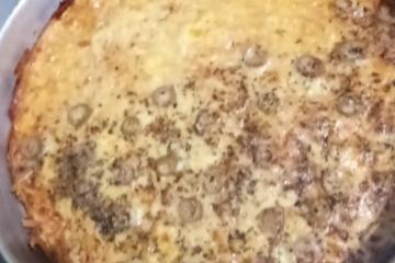Massa de pizza de liquidificador