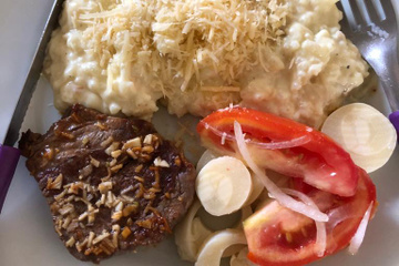 Risoto de provolone supercremoso - na panela de pressão 