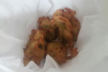 Bolinho de chuchu delicioso