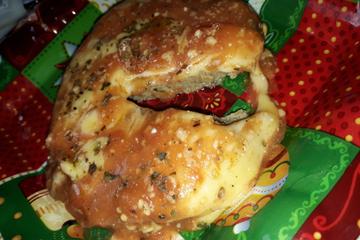 Hambúrguer à parmegiana da Luuh