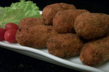 Croquete de bacalhau