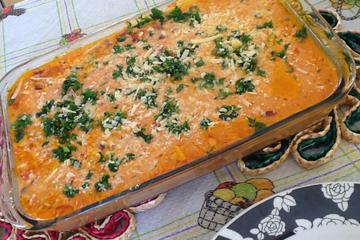 Filé de peixe ao forno