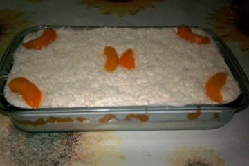 Torta deliciosa de pêssego