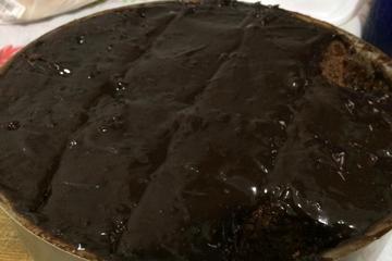 Bolo de chocolate de liquidificador