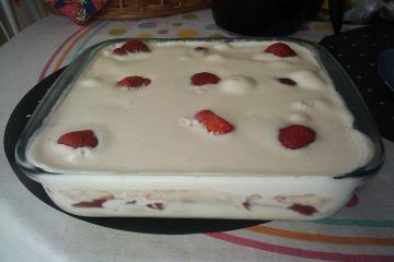 Pavê de morango