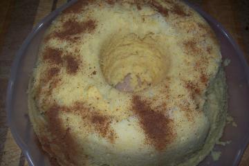 Bolo de fubá para microondas