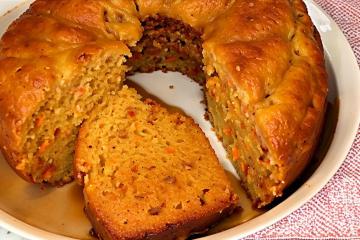 Bolo de cenoura simples