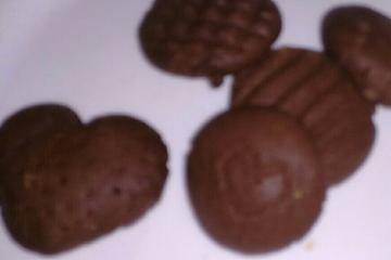 Biscoito fácil de chocolate