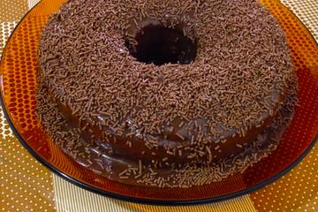 Bolo de chocolate rápido e maravilhoso