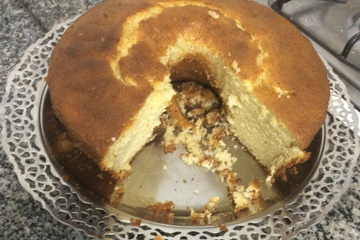 Bolo Branco Prático
