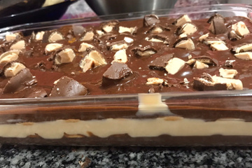Pavê de chocolate sensacional